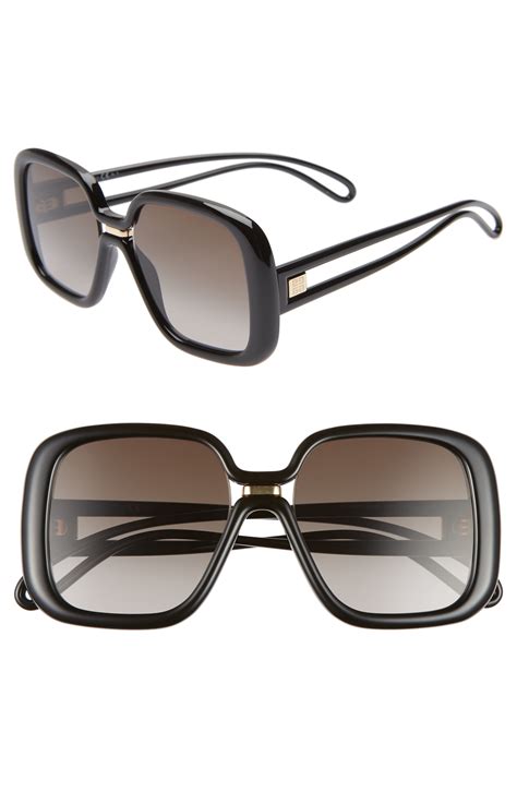 givenchy womens glasses|givenchy 55mm oversized sunglasses.